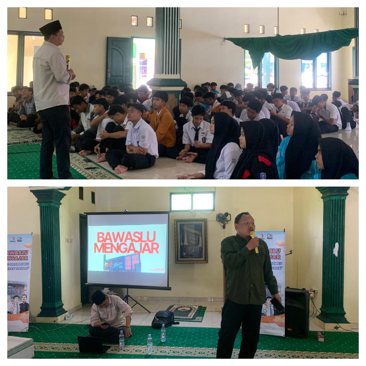 Bawaslu Mengajar di SMK Assalam Pamijahan