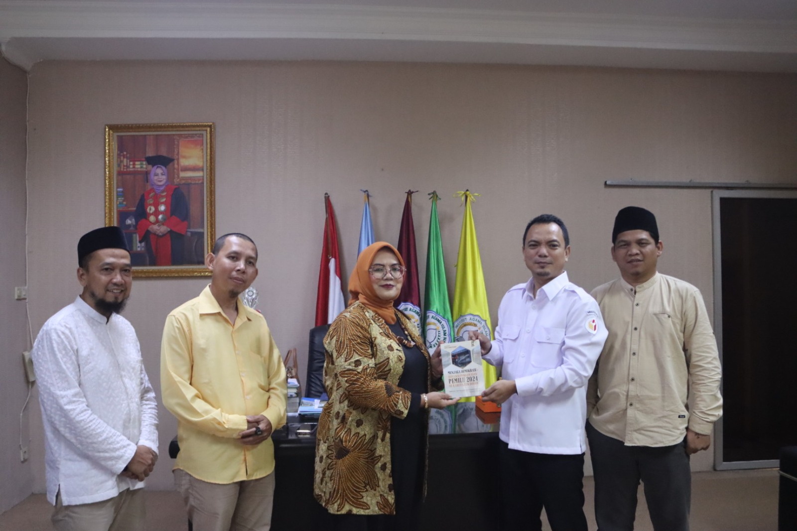 Audiensi Bawaslu Kabupaten Bogor dengan IAIN Laa Roiba, (11-03/26)