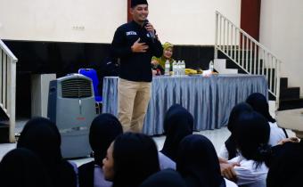 Kegiatan Bawaslu Mengajar di SMK Al Basyariah